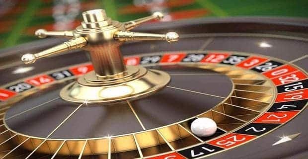 Meja betting European Roulette dengan penempatan taruhan di platform gold togel